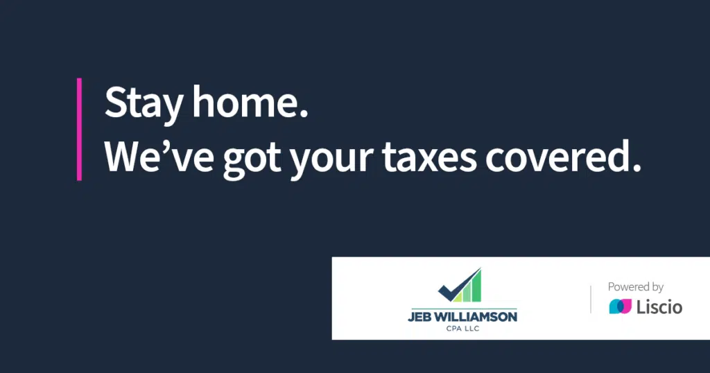 Stay home. We've got your taxes covered.