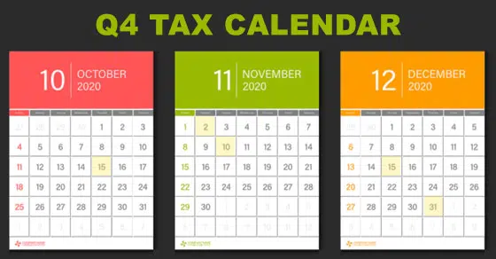 G4 tax calendar